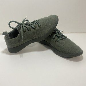 Allbirds Mens WR Merino Wool Runners Green Shoes Size 9 Low Top